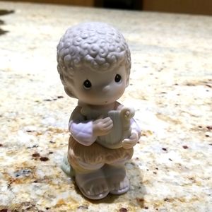 Precious Moments holiday porcelain figurine, 1984 Joy to the world